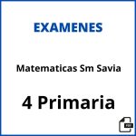 Evaluaciones Matematicas 4 Primaria Sm Savia Pdf