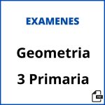 Examen Geometria 3 Primaria