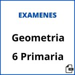 Examen Geometria 6 Primaria Pdf