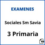 Examen Sociales 3 Primaria Sm Savia