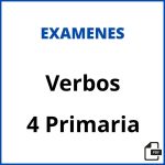 Examen Verbos 4 Primaria