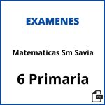 Examenes Matematicas 6 Primaria Sm Savia Pdf